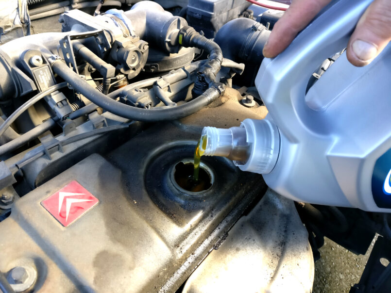 engine oil change