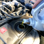 check engine oil hot or cold