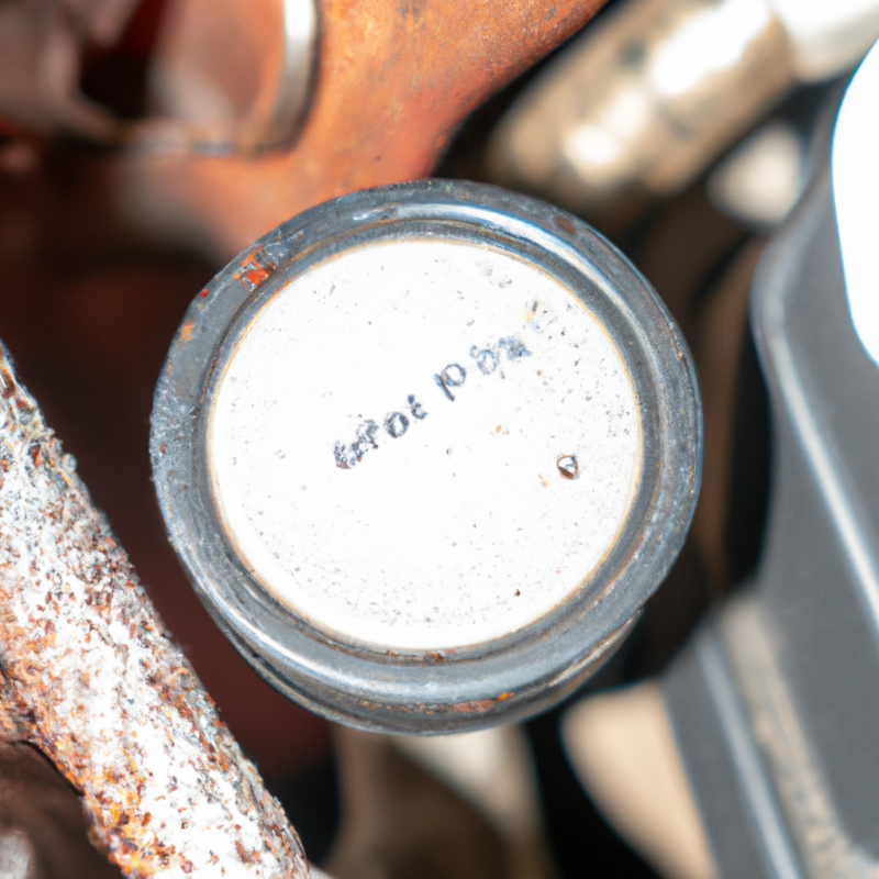 How can you tell if a vehicle oil filter is on bypass mode and needs to be changed